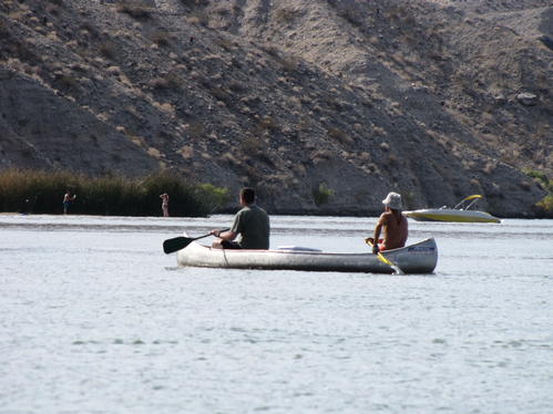 Topock Gorge Canoeing Car Camp