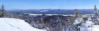 Snowy Mountain Snowshoe Hike