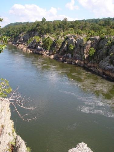 Hiking Section A of the Billy Goat Trail