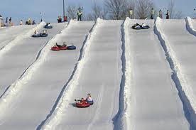 Snow Tubing in the Poconos