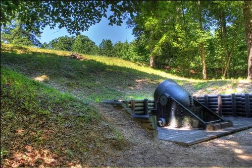 Petersburg Battlefield Mountain Biking