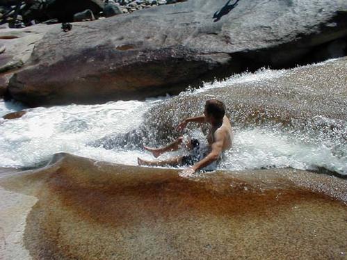 Franconia Falls Hike and Swim