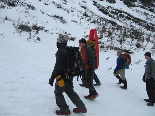 Tuckerman Ravine Hike and Sled