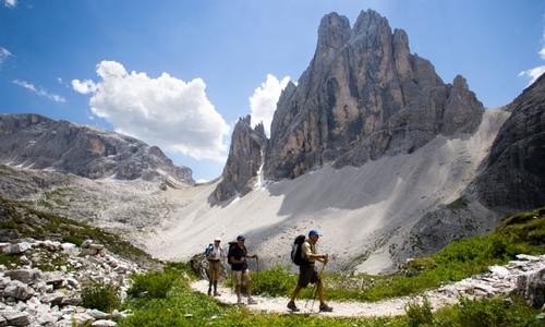 The Dolomite Mountains of Italy