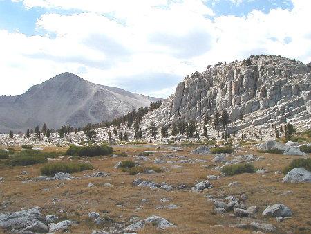 Cottonwood Lakes and Mt. Langley