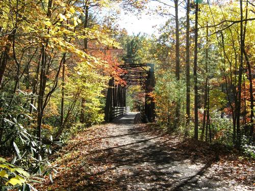 Riding the VA Creeper Trail