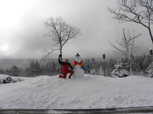Deep Snow, Warm Temps, Break Trail
