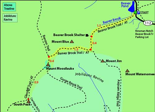 Mt. Moosilauke via the Beaver Brook
