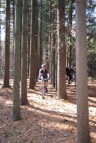 Mountain Bike ride at Allaire State Park