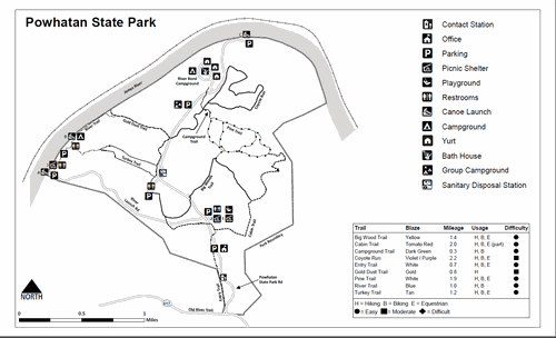 Powhatan State Park Hike