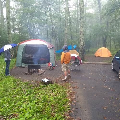 Night 2, Camping in Shenandoah NP