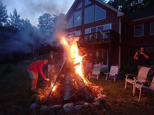Mt. Osceola Trail Work - Lodging, BBQ, Bonfire, Fireworks
