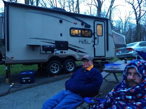 1st Night Camping, Big Meadows Campground, Shenandoah, VA