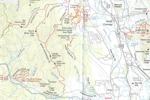SOUTH & MIDDLE MOAT TO RED RIDGE TRAIL