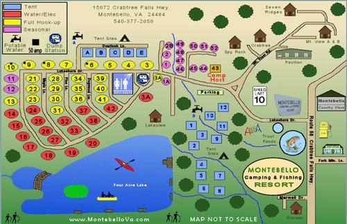 3 Nights Camping, October 17th - 20th, Montebello Campground