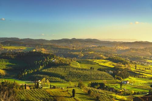 Via Francigena, Tuscany, Italy Backpack