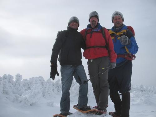 Snowshoeing the Kinsmans