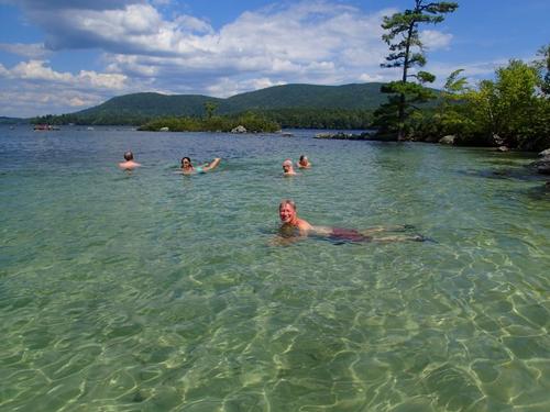 Squam Lakes Island Camping