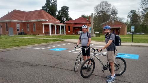 Biking on Virginia Capital Trail