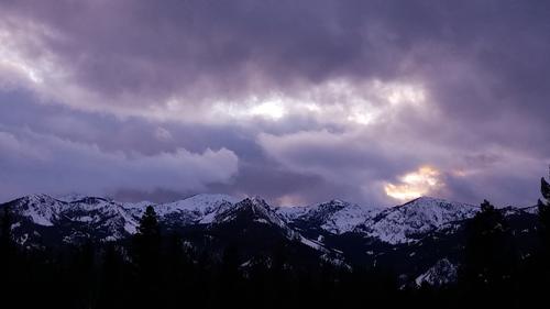 Climbing Galena Peak