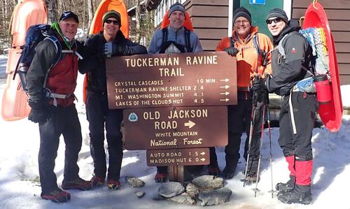 Tuckerman Ravine Hike and Sled