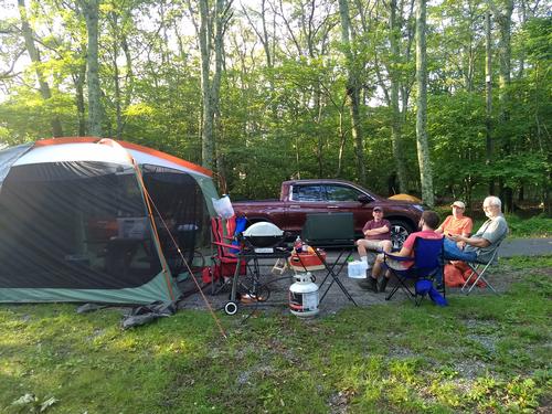 Night 1 Camping Shenandoah National Park