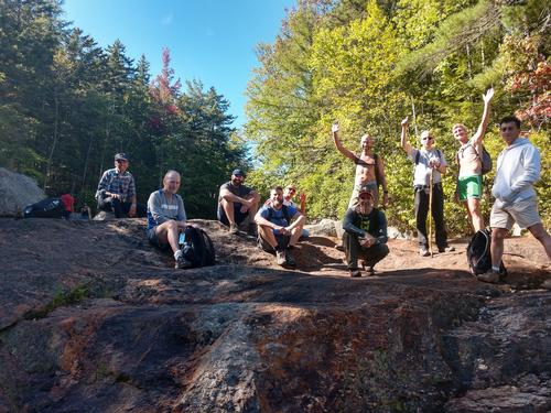 Hike up to Geogiana Falls and Harvard Falls