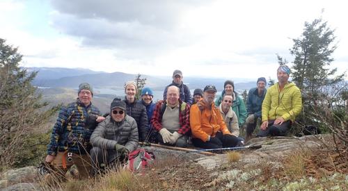 Fall Hike in Squam Range: Mt. Webster [2051’] 