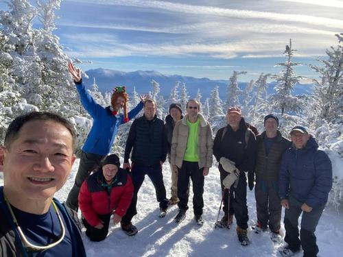 Mt. Starr King & Holiday Pizza party