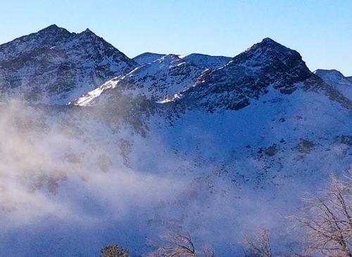 Climbing Bromaghin Peak