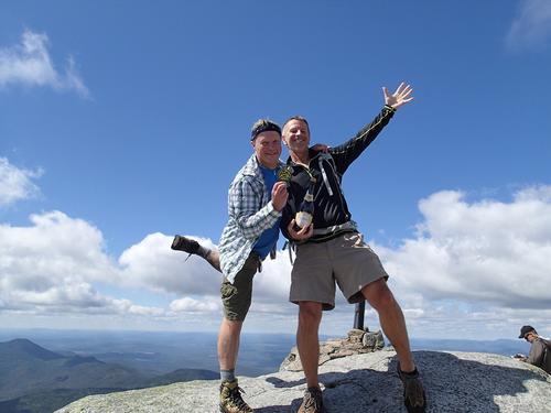 Jon's 46er Finish on Mt. Whiteface!