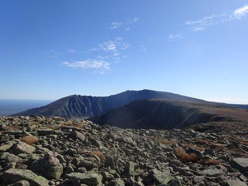 Hiking the "quiet" side of Katahdin