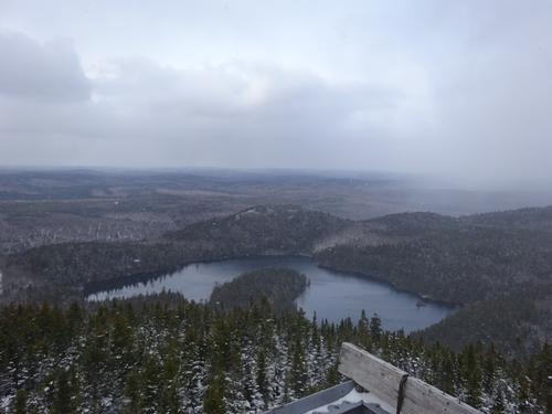 Hike to the fire tower on Horseshoe Mtn